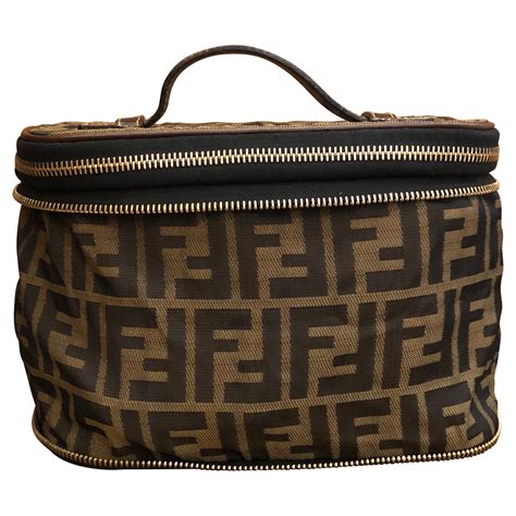 fendi makeup pouch|fendi vintage clutch.